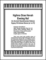 Hgihno Drae Hevah Ewsleg Na! Concert Band sheet music cover Thumbnail